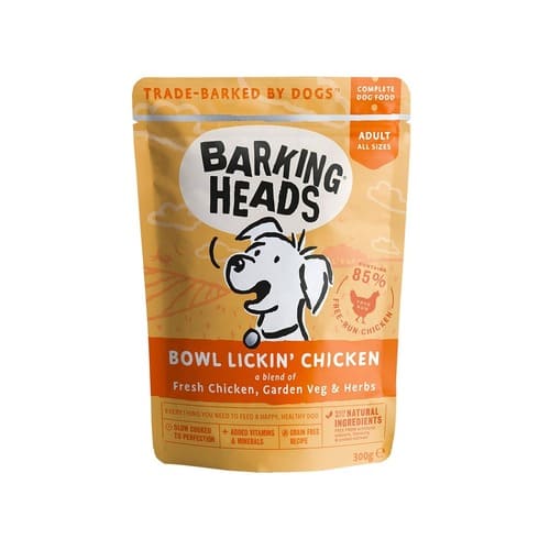 BARKING HEADS CHICKEN konservi suņiem Vista 300g